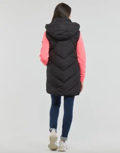 Manteaux^JDY - SKYLAR PADDED HOOD WAISTCOAT OTW Noir
