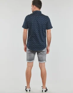 Chemises^Kaporal - METZ ESSENTIEL Marine