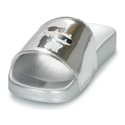 Mules / Sabots^Karl Lagerfeld - KARL'S OWN MEMPHIS Argenté