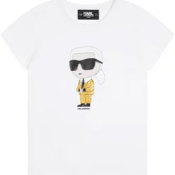 T-shirts & Polos^Karl Lagerfeld - Z15417-N05-B Blanc