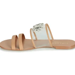 Mules / Sabots^KG by Kurt Geiger - PIA VINYL SANDAL Camel