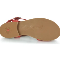 Sandales Et Nu-pieds^Kickers - BUCIDI Rouge
