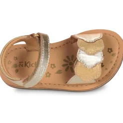 Sandales Et Nu-pieds^Kickers - DYASTAR Doré