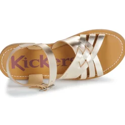 Sandales Et Nu-pieds^Kickers - KICK LADORA Doré