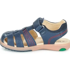 Sandales Et Nu-pieds^Kickers - PLATINIUM Marine