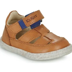 Sandales Et Nu-pieds^Kickers - TRACTUS Marron
