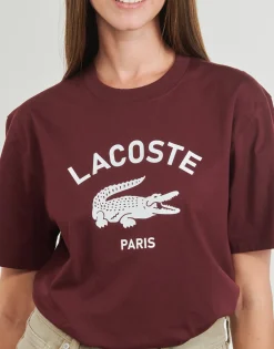 T-shirts & Polos^Lacoste - TH2733 Bordeaux