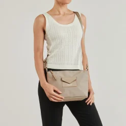Besaces / Sacs Bandoulière^LANCASTER - SMART KBA Beige
