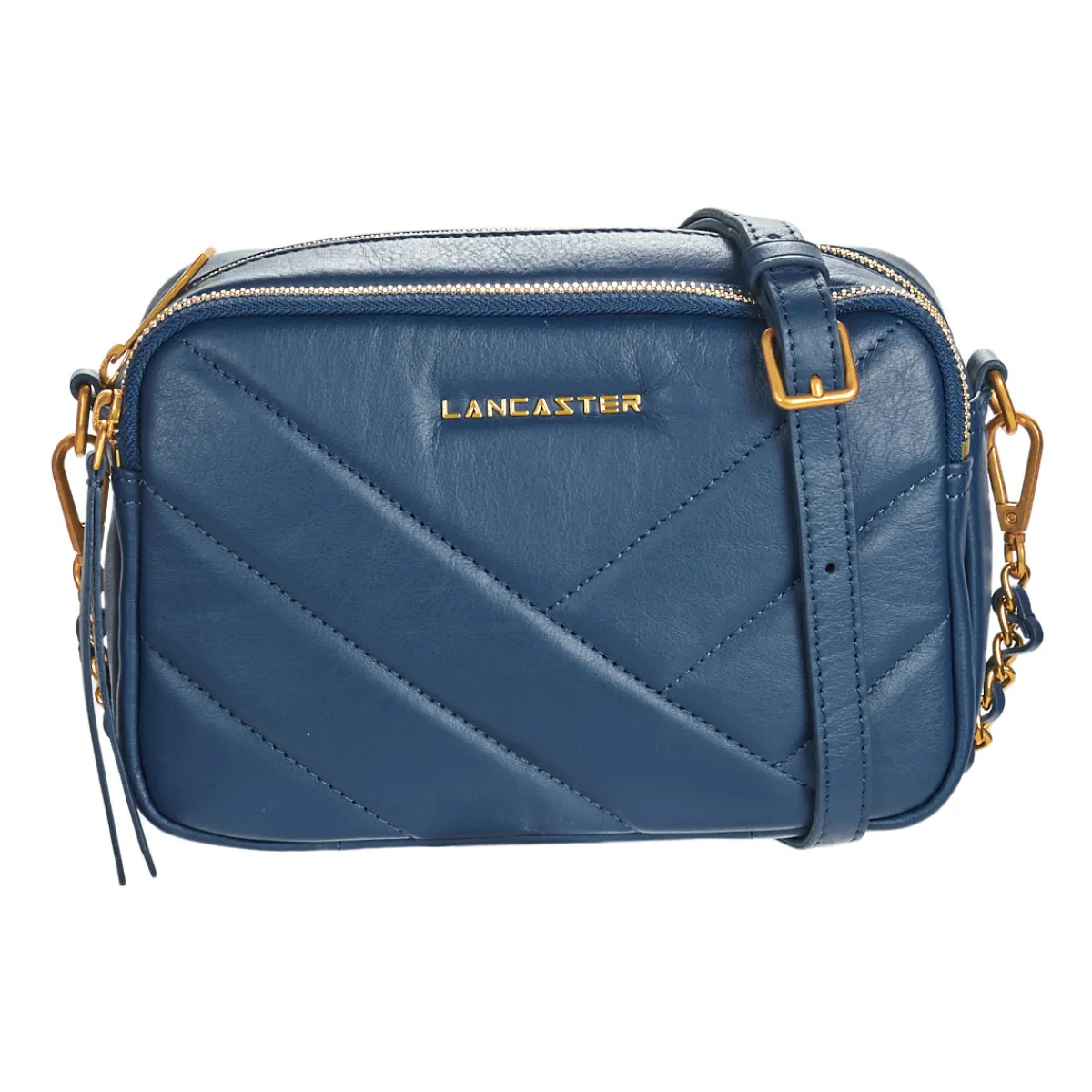 Besaces / Sacs Bandoulière^LANCASTER - SOFT MATELASSE Bleu