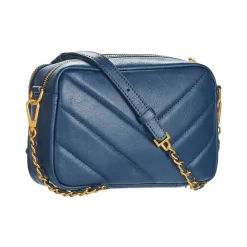 Besaces / Sacs Bandoulière^LANCASTER - SOFT MATELASSE Bleu