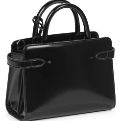Besaces / Sacs Bandoulière^Le Tanneur - EMILIE SMALL SHOPPER Noir