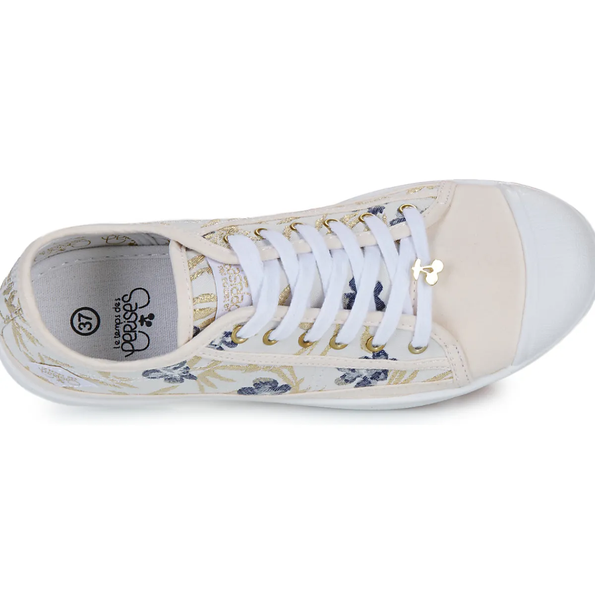 Baskets Mode^Le Temps des Cerises - BASIC 02 Blanc