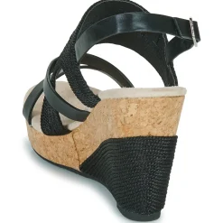 Sandales Et Nu-pieds^Les Petites Bombes - MELINE Noir
