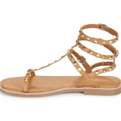 Sandales Et Nu-pieds^Les Tropéziennes par M Belarbi - CORALIE Marron