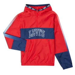 Vestes^Levi's - HALF ZIP ANORAK JACKET Noir
