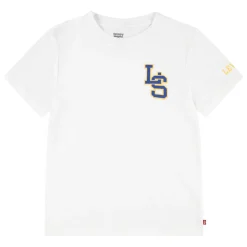 T-shirts & Polos^Levi's - LS MONOGRAM TEE Blanc