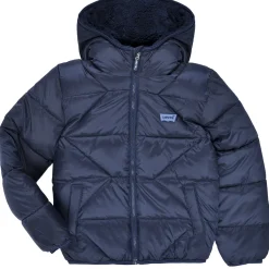 Manteaux^Levi's - LVB SHERPA LINED PUFFER JKT Bleu