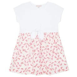 Robes^Lili Gaufrette - CAYDEN Blanc