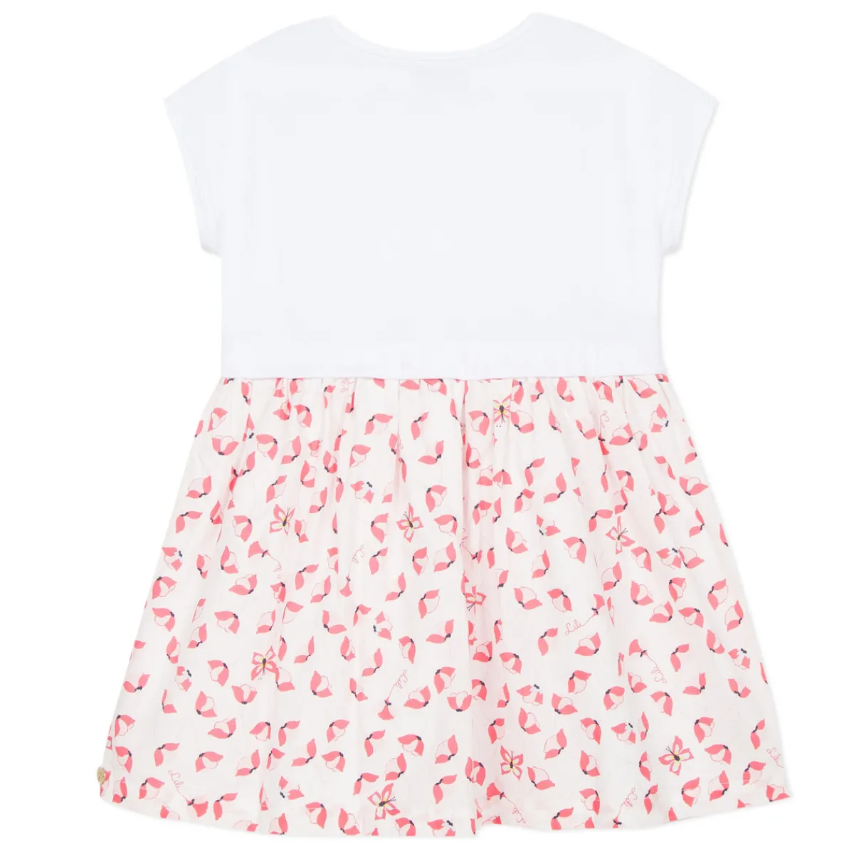 Robes^Lili Gaufrette - CAYDEN Blanc
