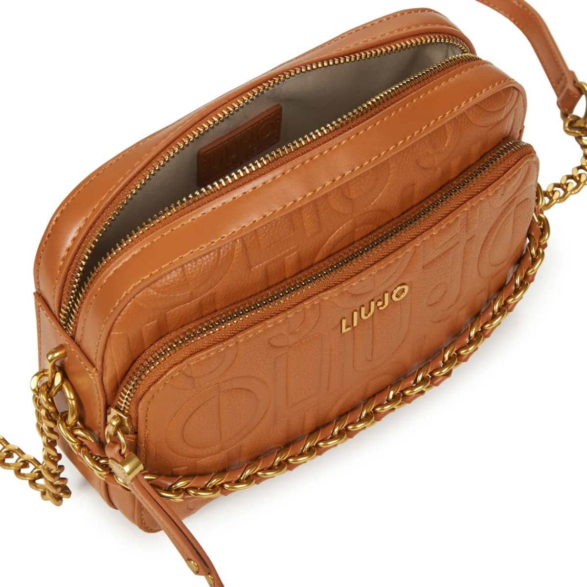 Besaces / Sacs Bandoulière^Liu Jo - AA5198 CAMERA CASE Camel