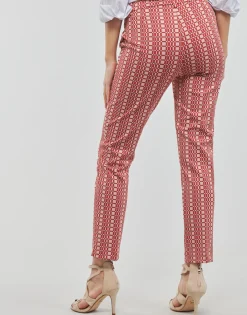 Pantalons^Liu Jo - PANT CHINO Rouge