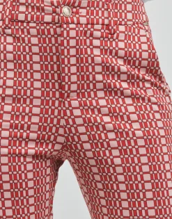 Pantalons^Liu Jo - PANT CHINO Rouge
