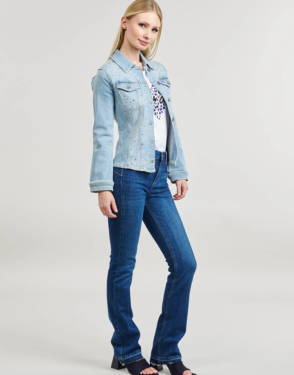 Vestes^Liu Jo - UA4104 Bleu