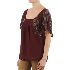 T-shirts & Polos^Lollipops - POCAHONTAS TOP Bordeaux