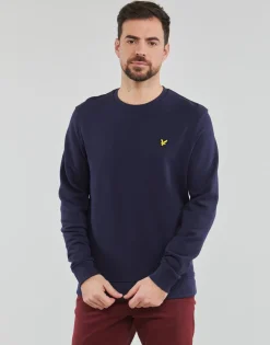 Sweats & Polaires^Lyle & Scott - Crew Neck Sweatshirt Bleu
