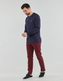 Sweats & Polaires^Lyle & Scott - Crew Neck Sweatshirt Bleu