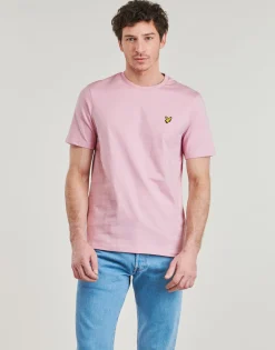 T-shirts & Polos^Lyle & Scott - Plain T-Shirt Rose