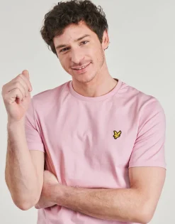 T-shirts & Polos^Lyle & Scott - Plain T-Shirt Rose