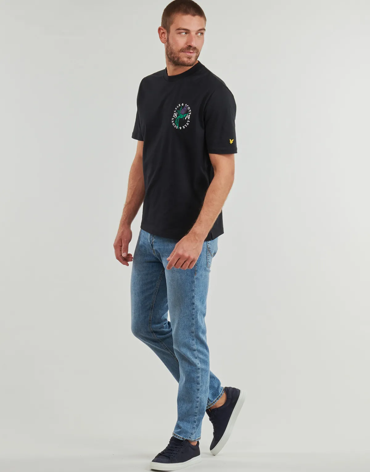 T-shirts & Polos^Lyle & Scott - TS2105V Noir