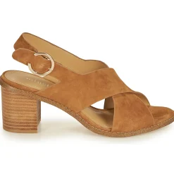 Sandales Et Nu-pieds^Maison Minelli - CASIMIERA Marron
