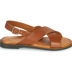 Sandales Et Nu-pieds^Maison Minelli - DONA Marron
