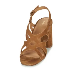 Sandales Et Nu-pieds^Maison Minelli - LYDIE marron