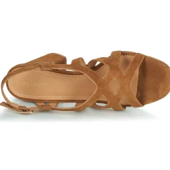 Sandales Et Nu-pieds^Maison Minelli - LYDIE marron