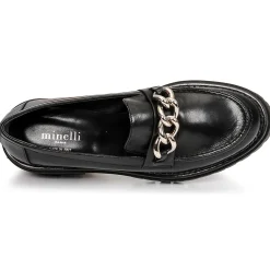 Mocassins & Chaussures Bateau^Maison Minelli - MELINDA Noir
