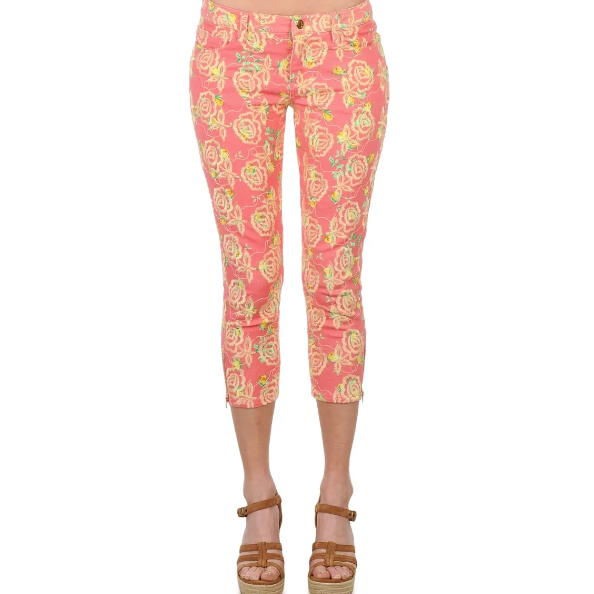 Pantalons^Manoush - PANTALON GIPSY JEANS Rose