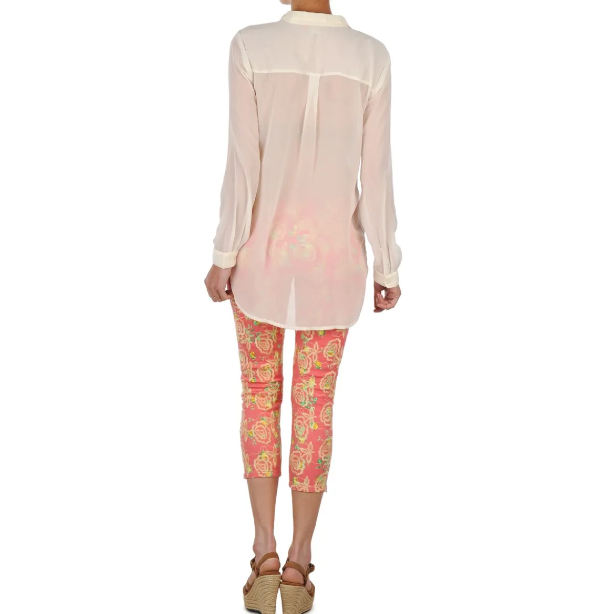 Pantalons^Manoush - PANTALON GIPSY JEANS Rose