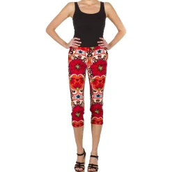 Pantalons^Manoush - PANTALON POPPY Rouge