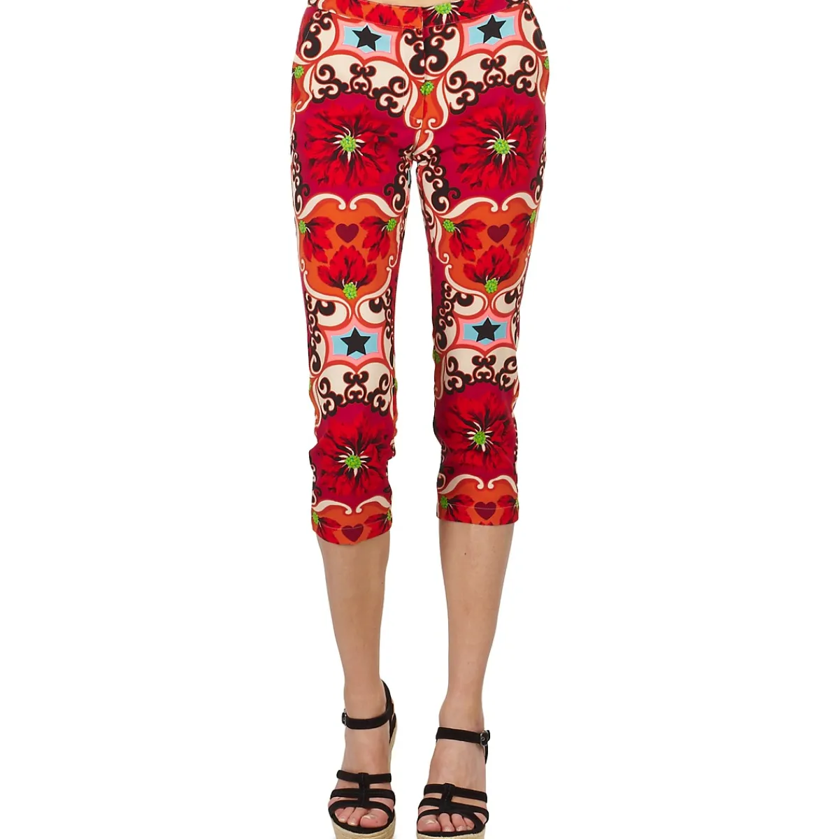 Pantalons^Manoush - PANTALON POPPY Rouge