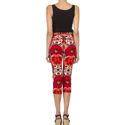 Pantalons^Manoush - PANTALON POPPY Rouge