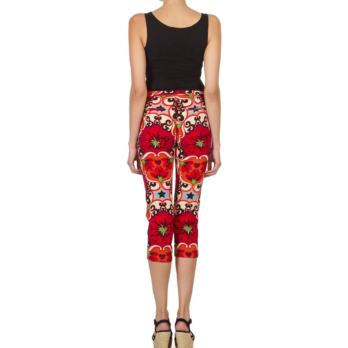 Pantalons^Manoush - PANTALON POPPY Rouge