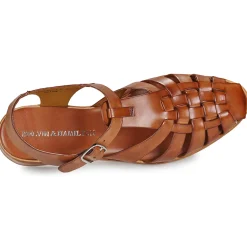 Sandales Et Nu-pieds^Melvin & Hamilton - Margaret 2 Cognac