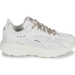 Baskets Mode^Mercer Amsterdam - THE RE RUN MAX SUEDE Blanc
