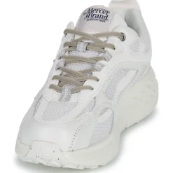 Baskets Mode^Mercer Amsterdam - THE RE RUN MAX SUEDE Blanc