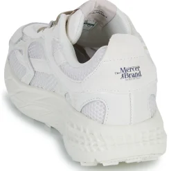 Baskets Mode^Mercer Amsterdam - THE RE RUN MAX SUEDE Blanc