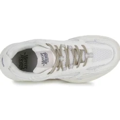 Baskets Mode^Mercer Amsterdam - THE RE RUN MAX SUEDE Blanc