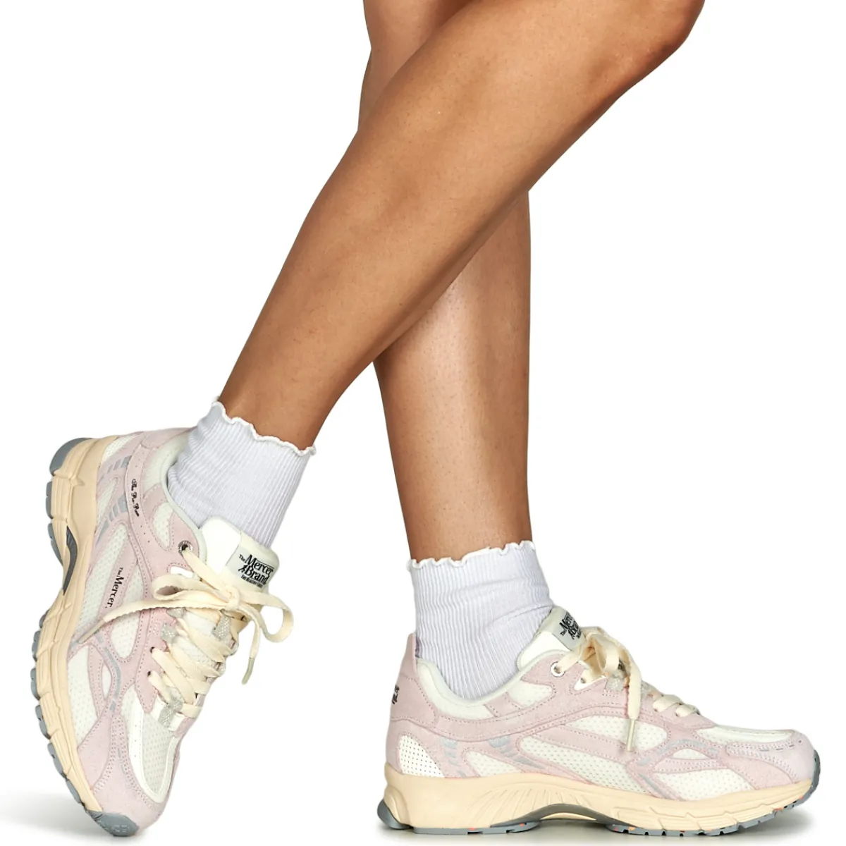 Baskets Mode^Mercer Amsterdam - The Re-Run Vintage Suede Rose